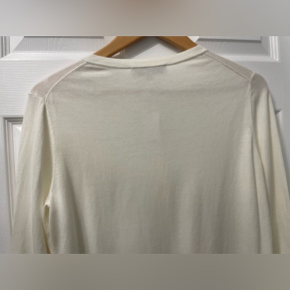 NWT Loft Button Up Women’s Cardigan Cream Ivory Colour Size Medium Capsule Piece - Picture 8 of 9